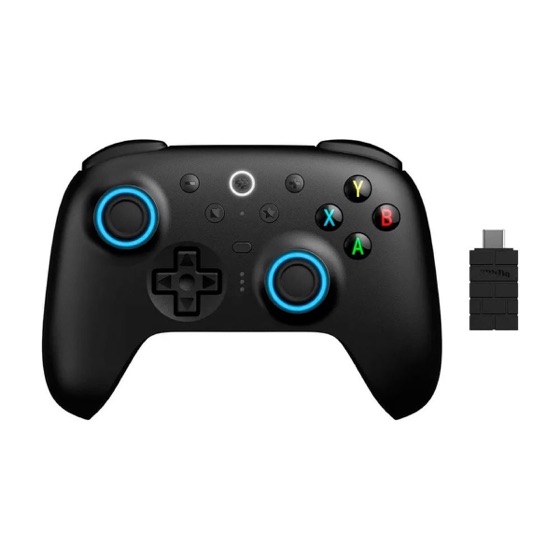 8BitDo Controle Wireless Ultimate 2, Efeito Hall, 2.4G