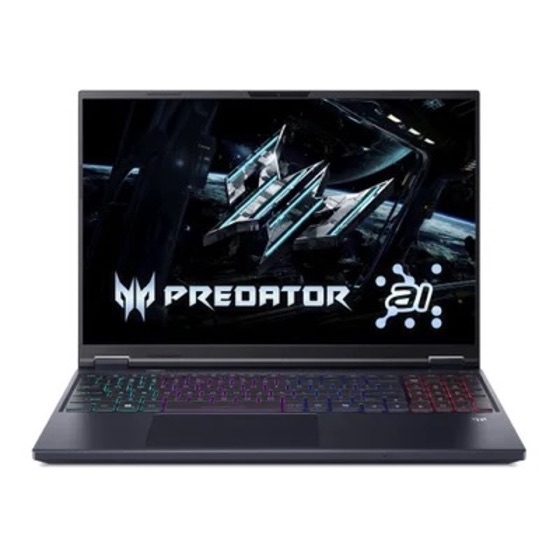 Acer Notebook Gamer Predator Helios Neo 16 AI, Intel Core Ultra 7
