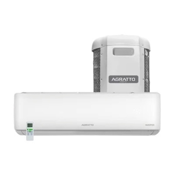 Agratto Ar Condicionado Split Hi Wall Inverter Liv Top 18000