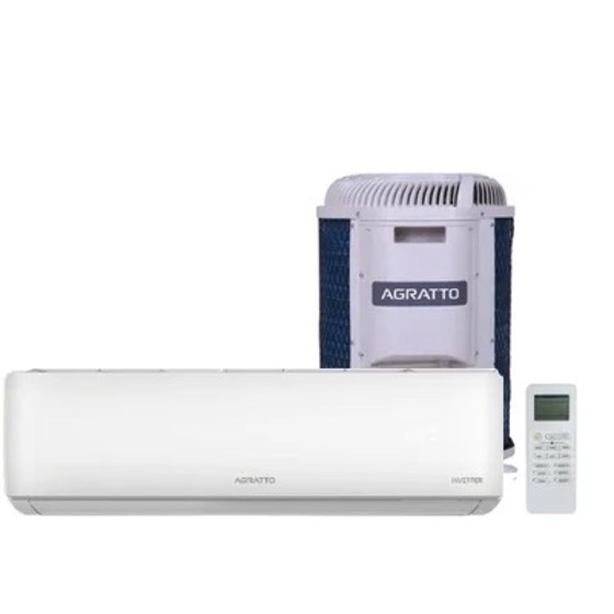 Agratto Ar Condicionado Split Hi Wall Zen Top Inverter 9.000