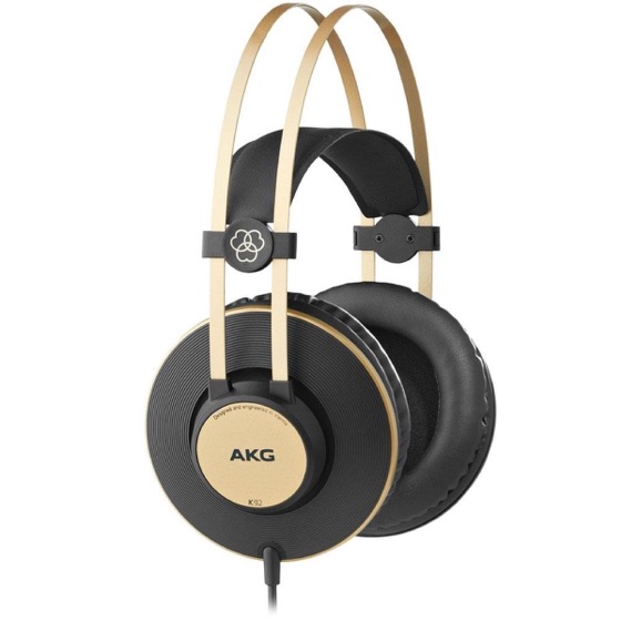 Akg Fone de Ouvido K92, Profissional, Preto e Dourado - 64726