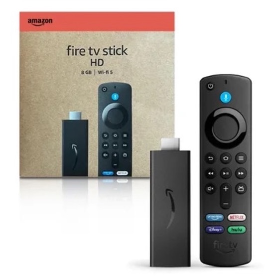 Amazon Chromecast Fire Tv Stick Full HD 1080p, 8GB, C/ Alexa