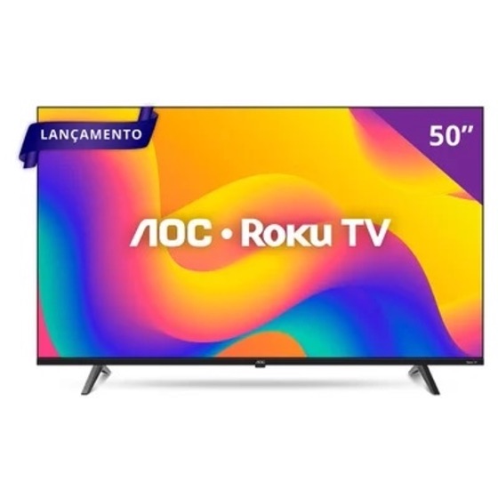 Aoc Smart Tv 50 ", DLED, 4k, Roku Tv - 50u7045/78g