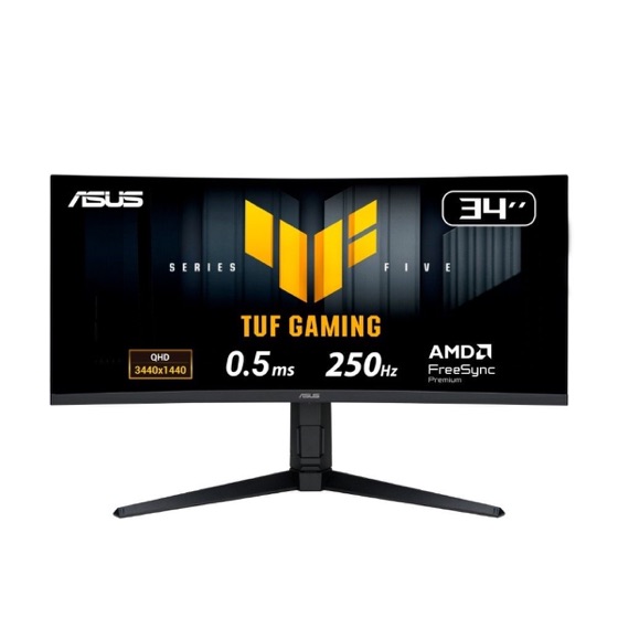ASUS Monitor Gamer Curvo TUF 34"", WQHD, 250Hz, 0.5ms, Fast