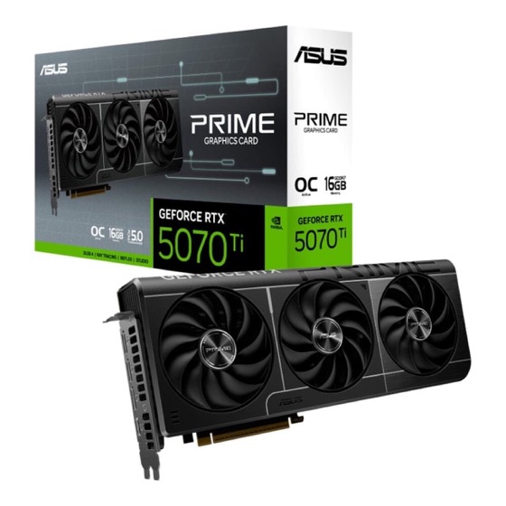 ASUS Placa de Vídeo PRIME RTX 5070 Ti O16G NVIDIA Geforce