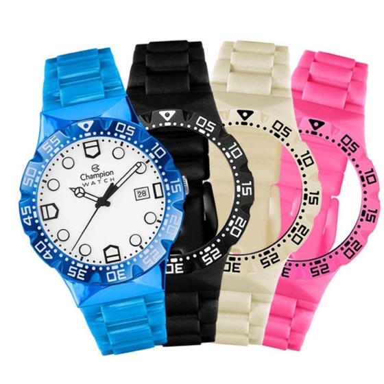 Champion Relógio Unissex Original Troca Pulseira CP31001O