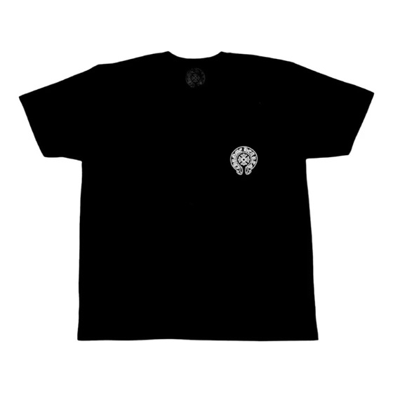 Chrome Hearts Camiseta Miami Exclusive Horseshoe com logo
