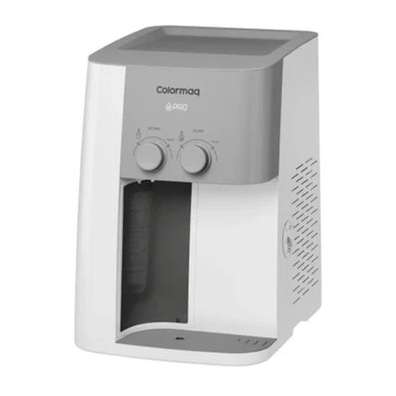 COLORMAQ Purificador De Água Pro Natural E Gelada PCc2pbranac