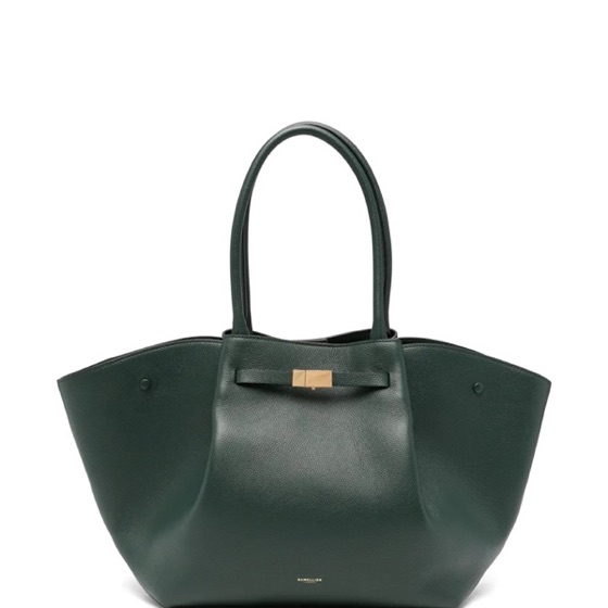 DeMellier Bolsa tote New York de couro granulado