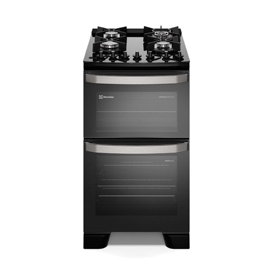 Electrolux Fogão 4 bocas Preto Experience Mesa de Vidro, 2