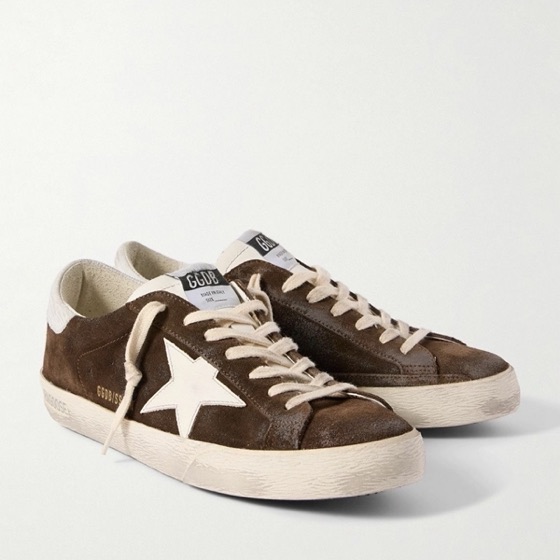 Golden Goose Super-Star Leather Sneakers