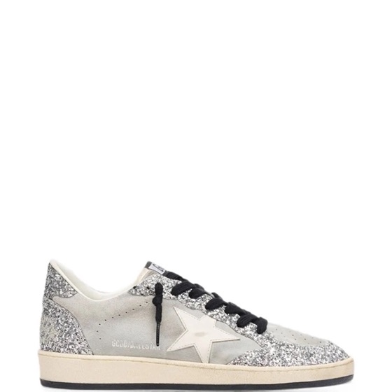 Golden Goose Tênis Ball Star com brilho
