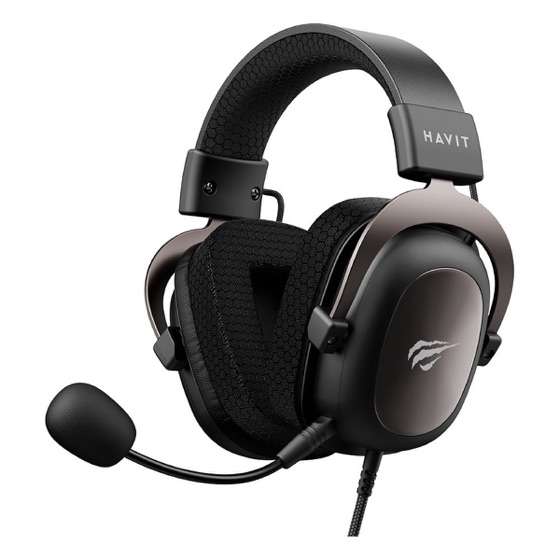 Havit Headset Gamer, Drivers 53mm, Microfone Plugável, 3.5mm