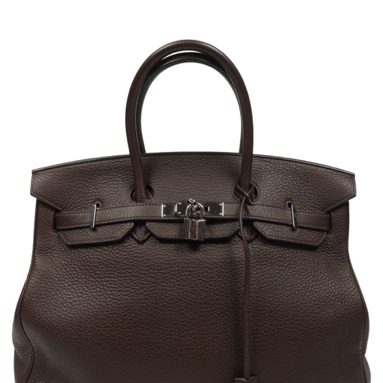 Hermès Hermes Birkin 30 Togo Leather & Palladium