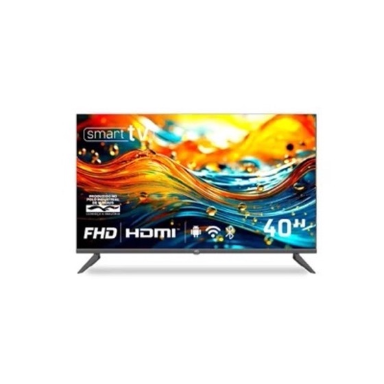 HQ Smart Tv 40" Full Hd Tela Sem Bordas Android 12 Design