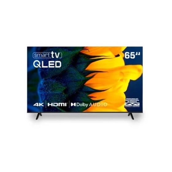 HQ Smart Tv QLED 65 " 4k Dolby Audio Wi-fi Bluetooth 3 HDMI 2