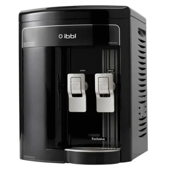 Ibbl Purificador De Agua Exclusive Fr-600 Preto 220v