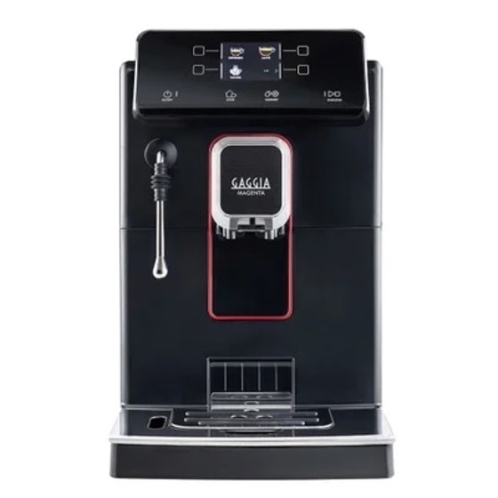 IMELTRON Cafeteira Gaggia Magenta Plus Preta E Prata Para Cafés