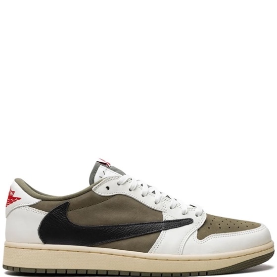 Jordan Tênis Air 1 Retro Low OG "Medium Olive" x Travis Scott