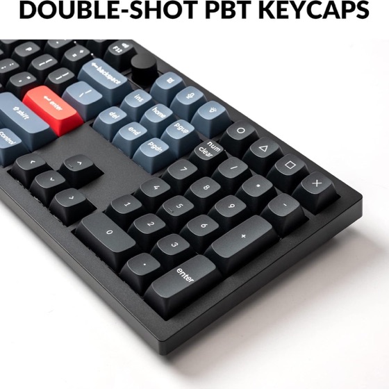Keychron V6 Wired Custom Mechanical Keyboard Knob Version