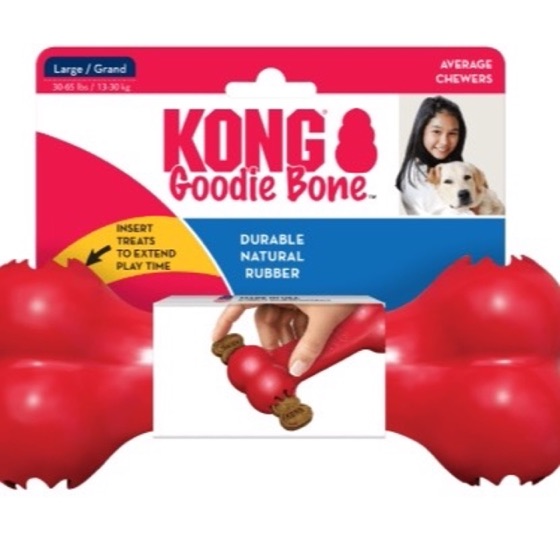 Kong Goodie Bone Interactive Treat Toy for Dogs