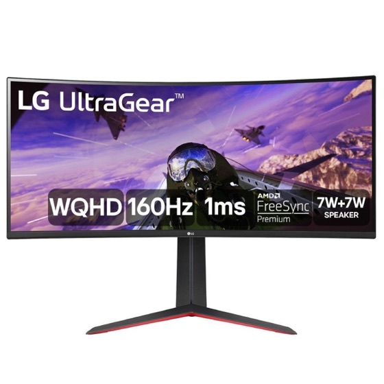 LG Monitor Gamer Curvo UltraGear 34", 2K WQHD, UltraWide