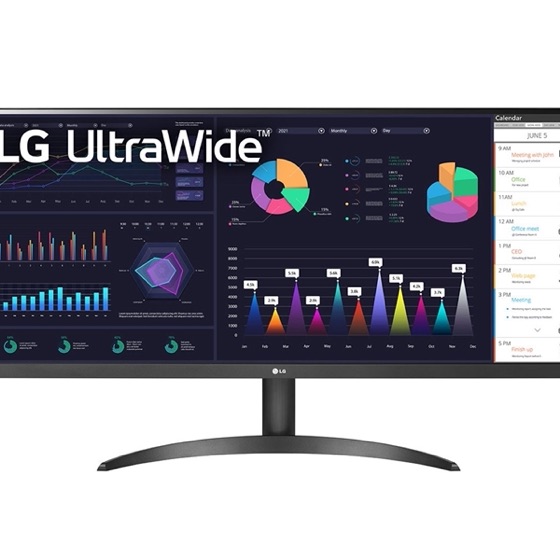 LG Monitor UltraWide 34'' curvo