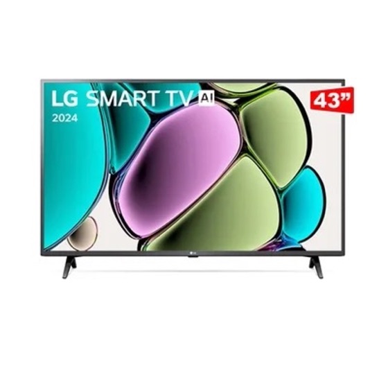 LG Smart TV 43 Polegadas, 2 HDMI, 1 USB, Full Hd Hdr10 Thinq