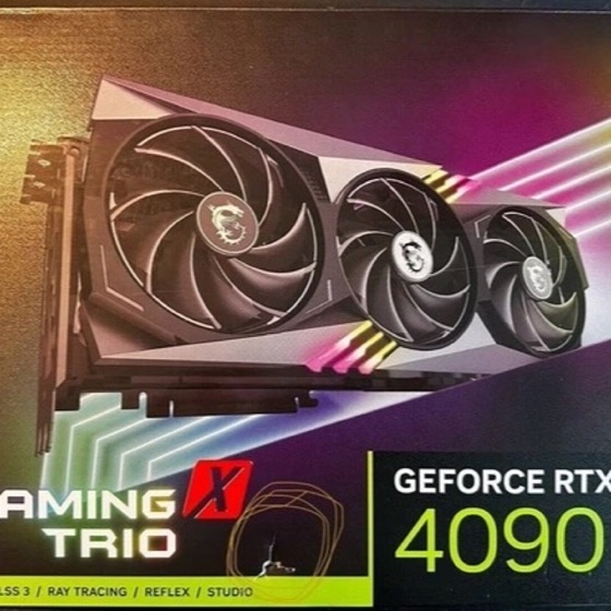 MSI Geforce Rtx 4090 Gaming x Trio 24gb Gddr6x Graphics Card