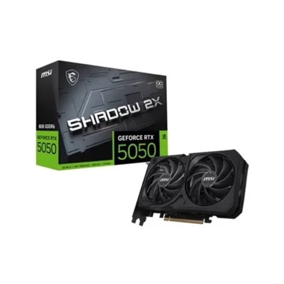 MSI Placa De Vídeo Nvidia Geforce RTX 5050 Shadow 8GB Gdrr6