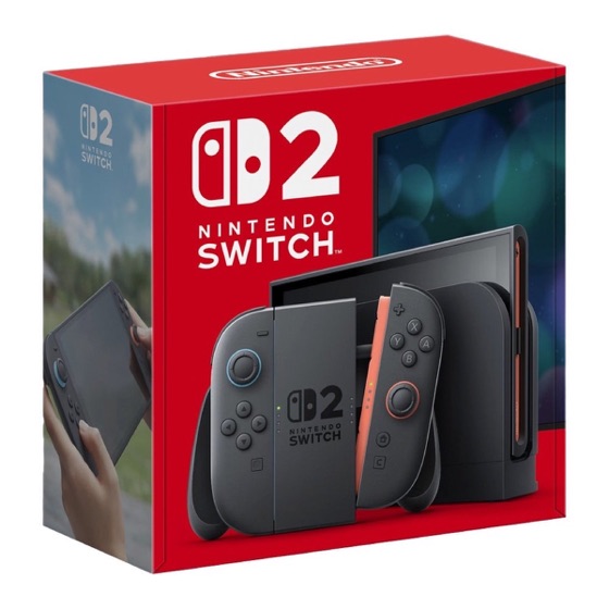 Nintendo Console Switch 2, 256GB, Preto, Azul e Vermelho