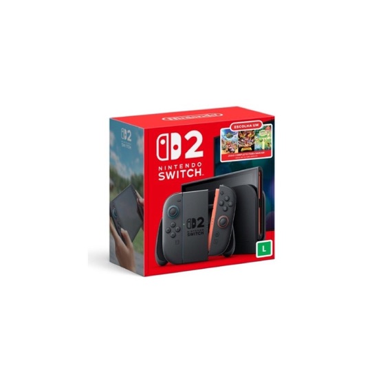 Nintendo Console Switch 2 Bundle Escolha Seu Jogo, 256GB