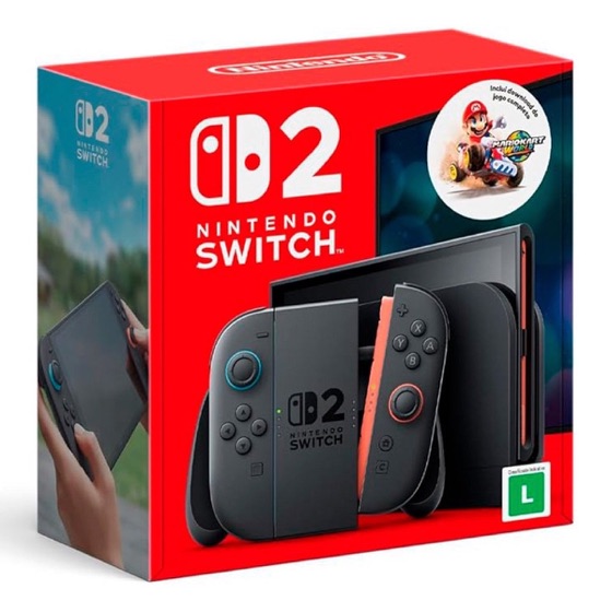 Nintendo Console Switch 2 + Jogo Digital Mario Kart World