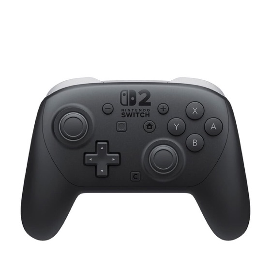 Nintendo Controle Pro para Switch 2, Preto e Branco