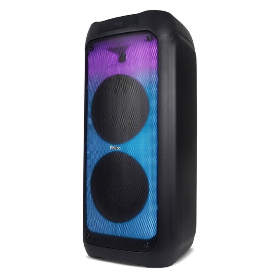 Philco Caixa de Som Acústica PCX10101, 2000W RMS, Bateria