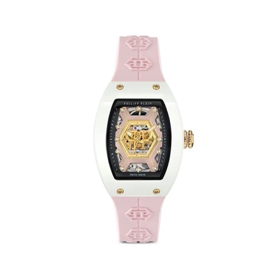 Philipp Plein Relógio Cherry Blossom Ice Quee de 55mm