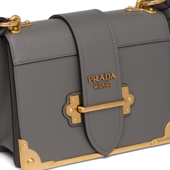 Prada Leather Cahier Bag