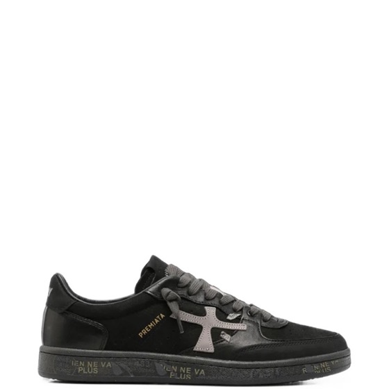Premiata Tênis Bskt Clay 8713 com patch de logo