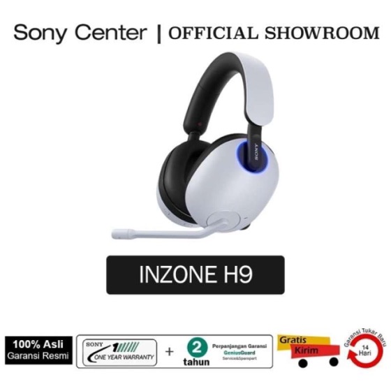 Sony Headset Gamer INZONE H9 Sem Fio com Cancelamento de Ruído