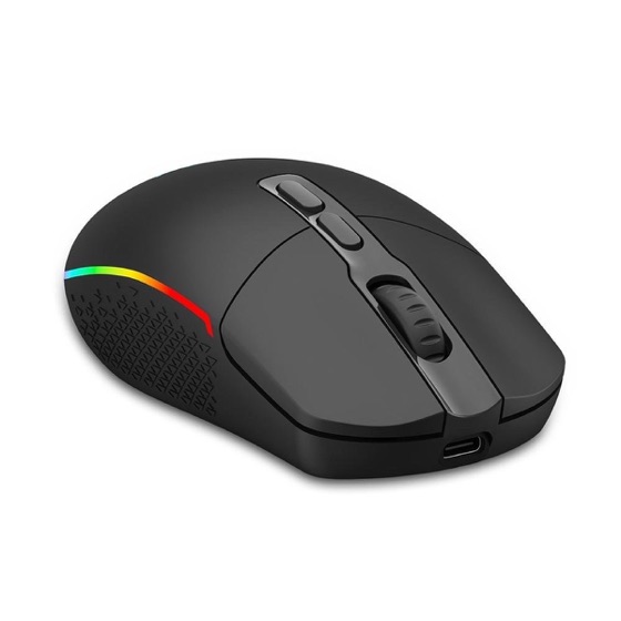 Redragon Mouse Gamer Sem Fio Invader Pro, RGB, 10000 DPI, 8