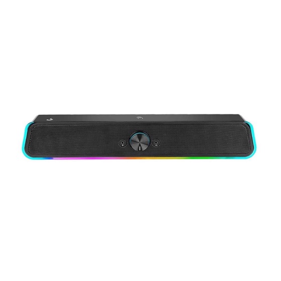 Rise Mode Caixa de Som Gamer Aura Sound S4, RGB Rainbow