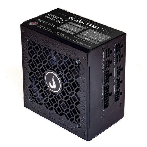 Rise Mode Fonte Gamer Elektra, 650W, Bronze, Full Modular