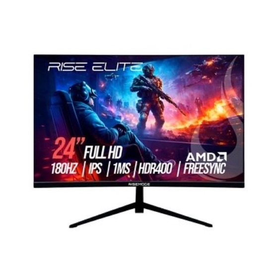 Rise Mode Monitor Gamer Prime 24", FHD, 180Hz, 1ms, IPS