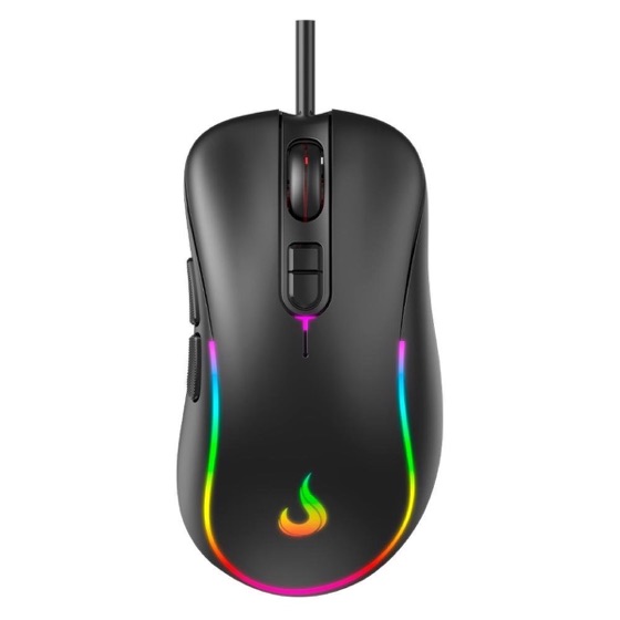 Rise Mode Mouse Gamer G2 Black RGB, 6400 DPI, 7 Botões, Preto