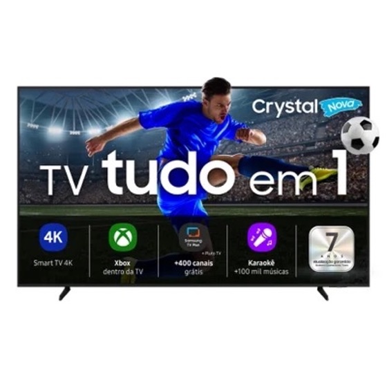 Samsung Smart TV 85" Crystal UHD 4K U8600F 2025, Xbox Cloud Gaming