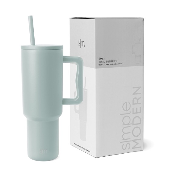 Simple Modern 40 oz Tumbler with Handle and Straw Lid