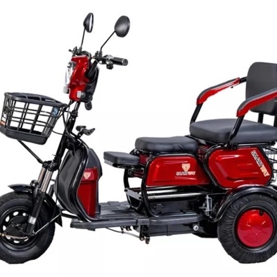Smartway Triciclo Elétrico Power 600w Cadeira Recarregável Adulto Idoso