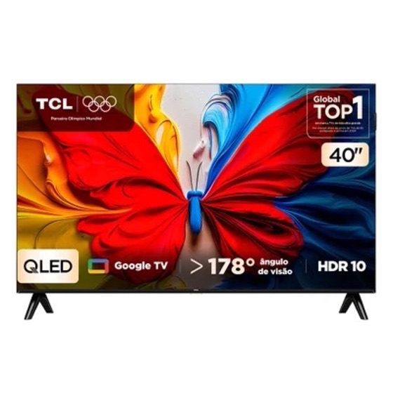 TCL Smart TV 40 Polegadas Full HD QLED S5K WiFi Bluetooth