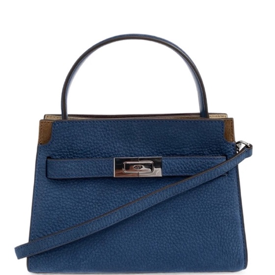 Tory Burch Bolsa Lee Radziwill pequena de couro