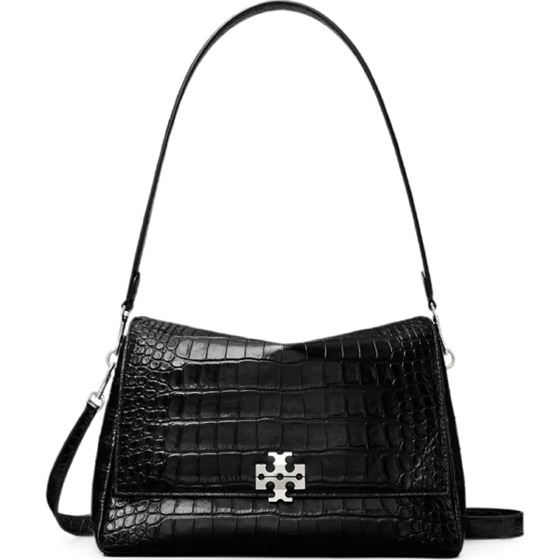 Tory Burch Bolsa tote com placa de logo